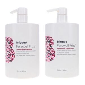 Briogeo Farewell Frizz Shampoo & Conditioner 33.8oz Liter Duo New Sealed